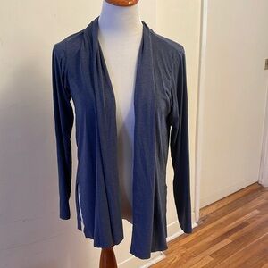 UniQlo Airism blue cardigan Sz S